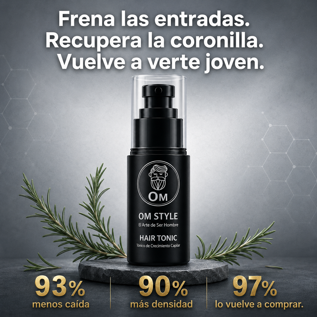 Hair Tonic - Estimula el crecimiento donde más lo necesitas
